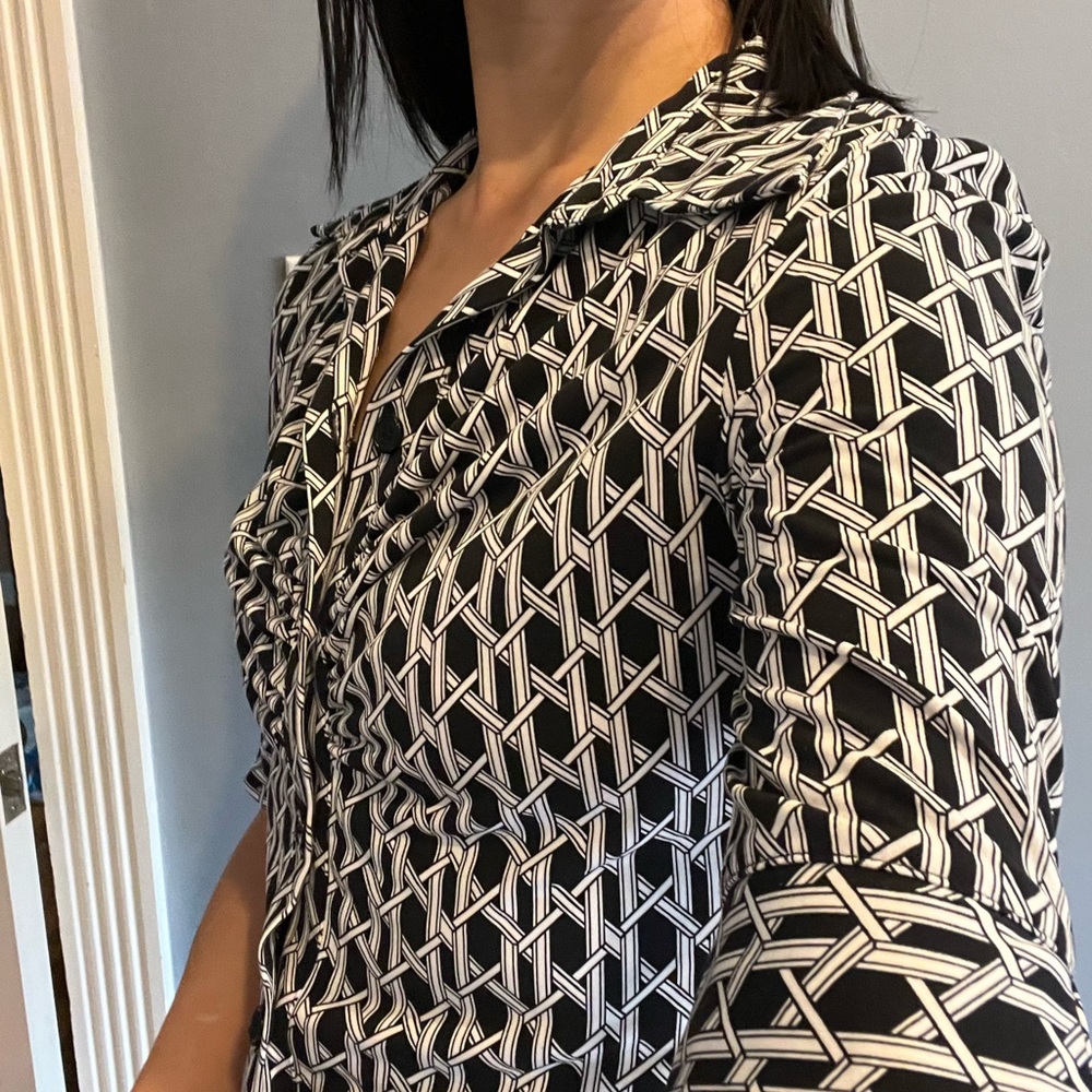 Laundry - Shirt dress in classy blue print